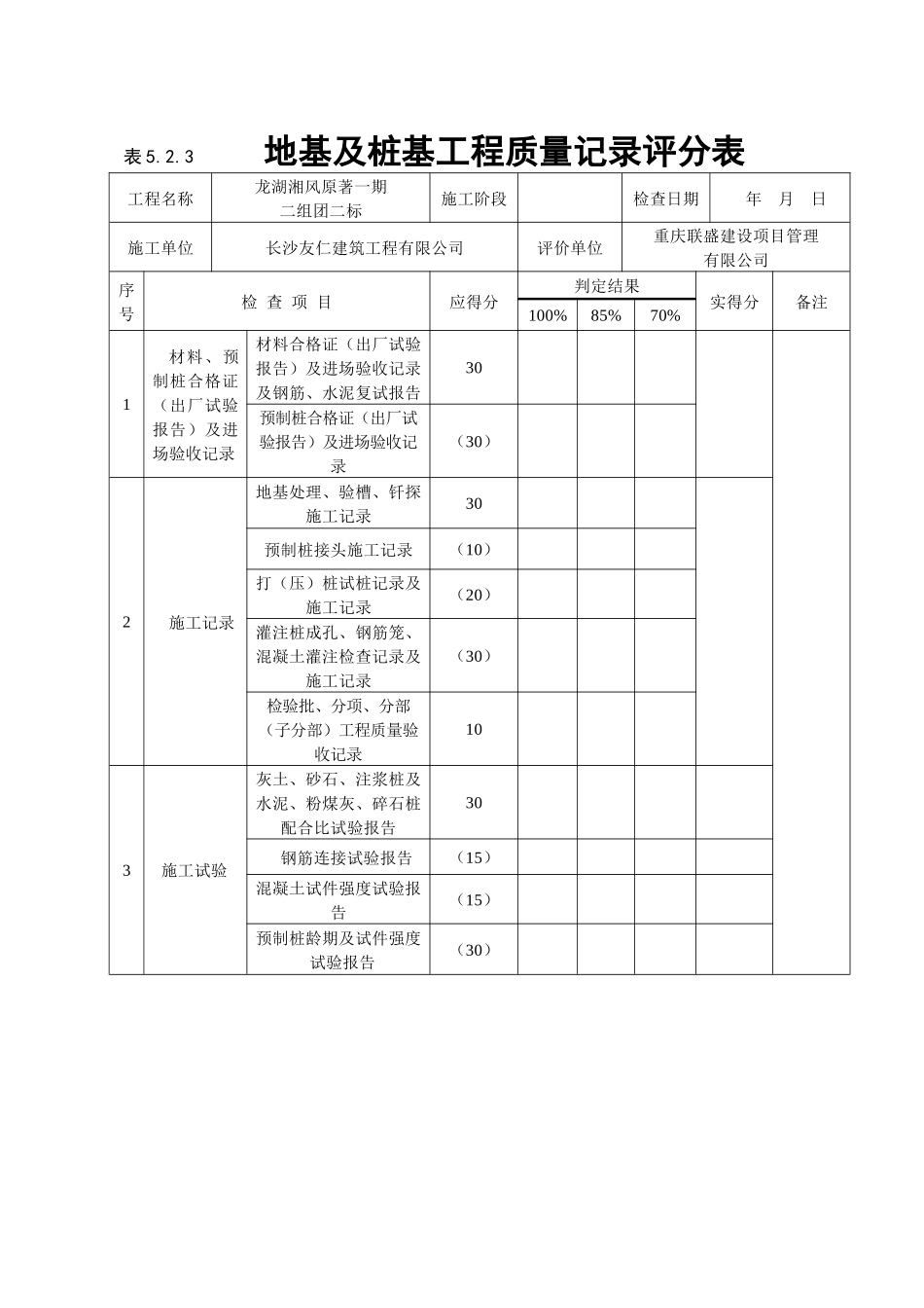 GB50375建筑工程施工质量评价标准用于质量标化工地工程(纯表格)_第3页