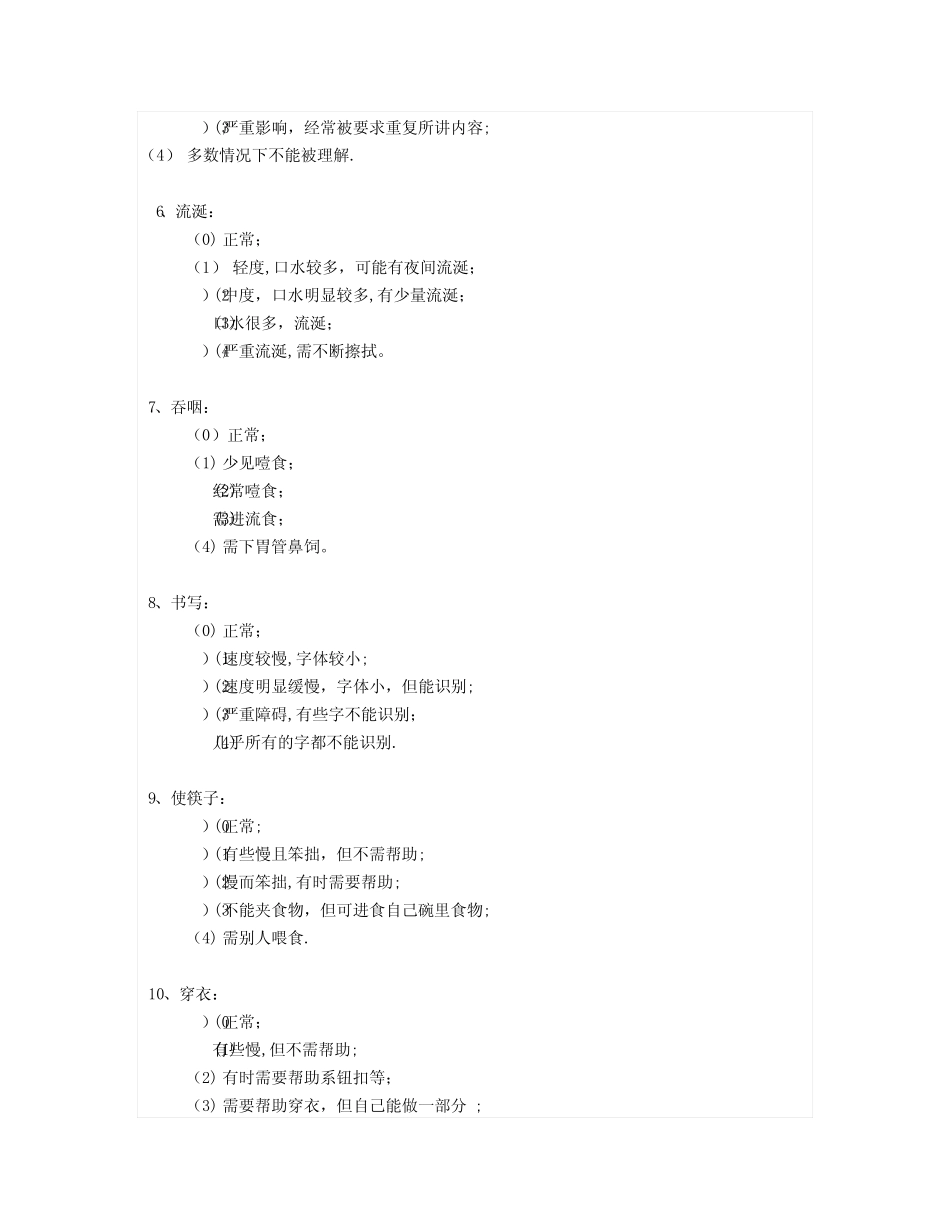 UPDRS评分量表30426 _第2页