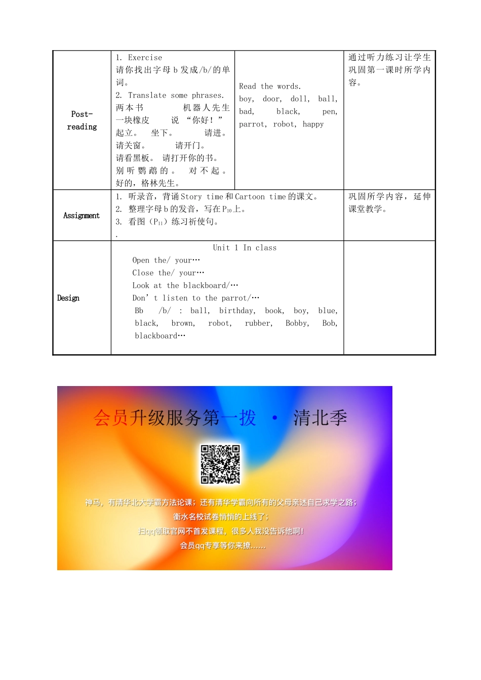 三年级英语下册 Unit 1 In class（第4课时）教案 牛津译林版（三起）-牛津版小学三年级下册英语教案_第2页