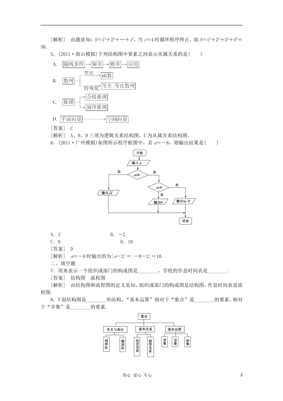 高三数学第一轮复习章节测试10-3 北师大版_第2页