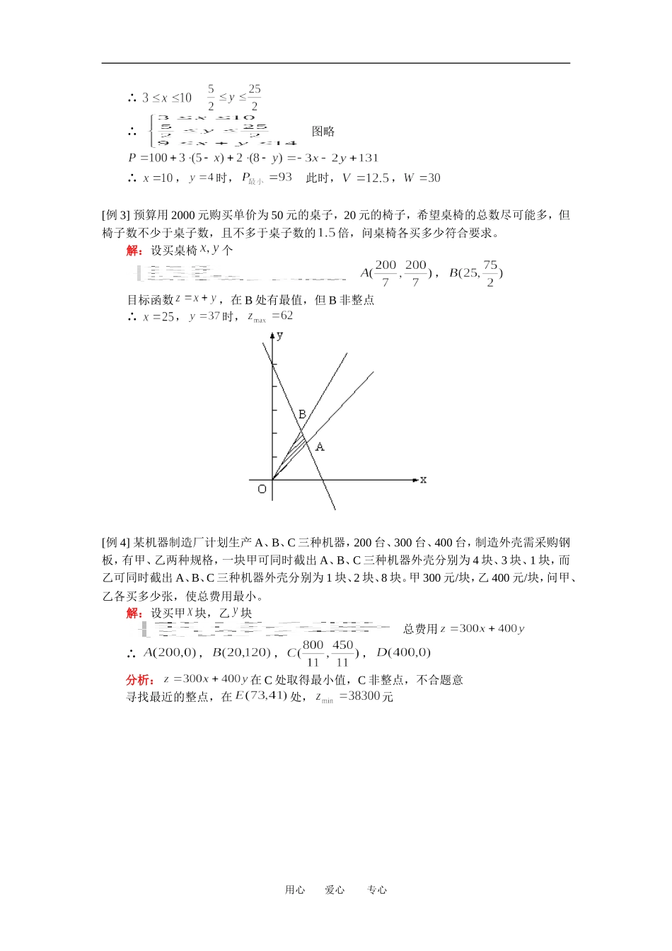 高三数学理线性规划人教版知识精讲_第2页