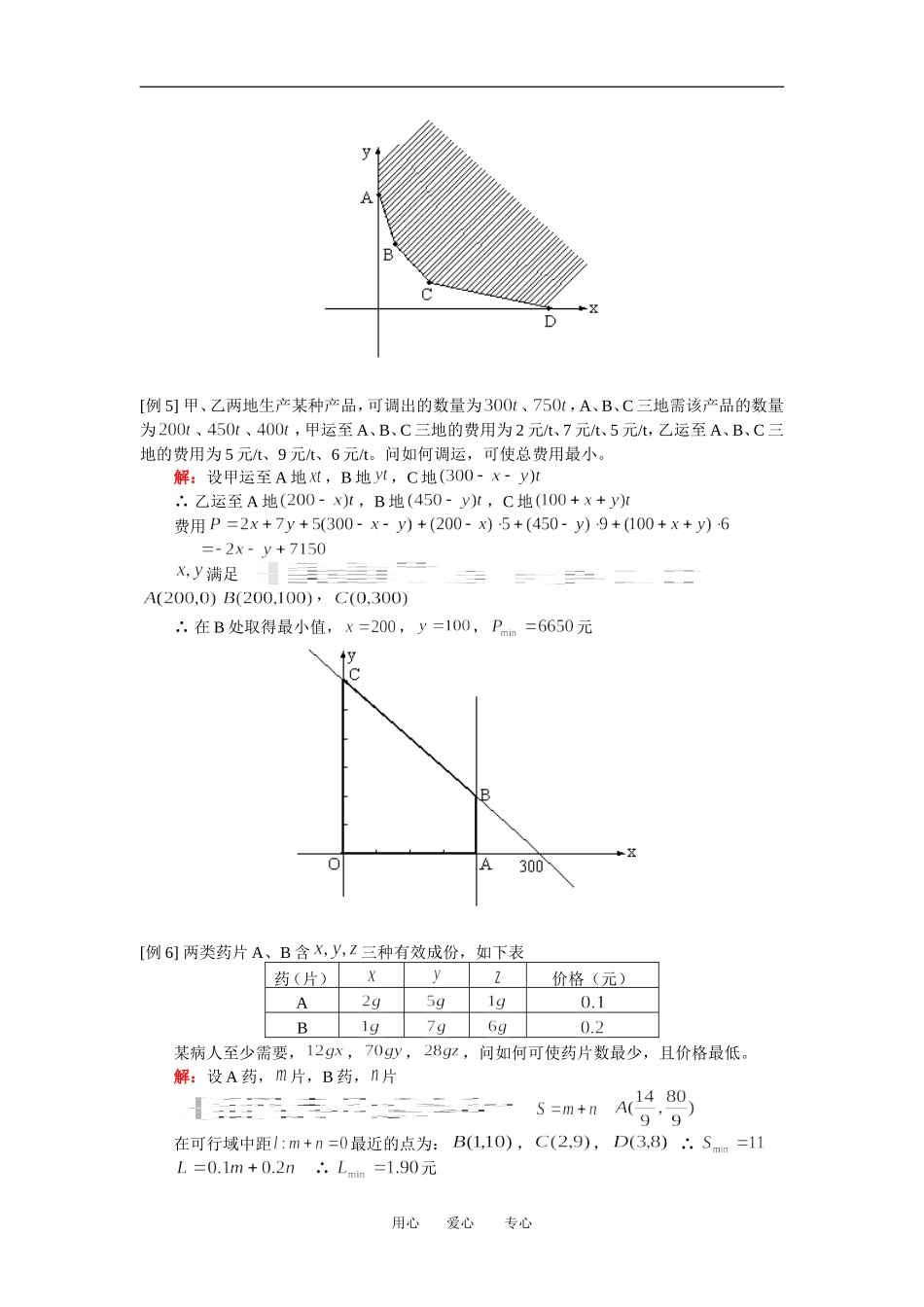 高三数学理线性规划人教版知识精讲_第3页