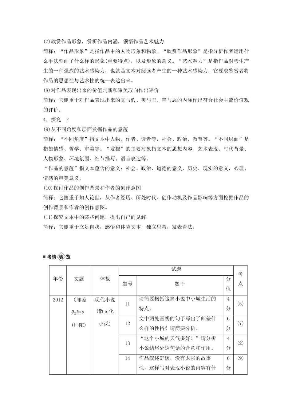 （江苏专用）高考语文新增分大一轮复习 第六章 文学类阅读小说阅读 专题二 掌握关键的高考真题研究能力讲义（含解析）-人教版高三全册语文教案_第2页