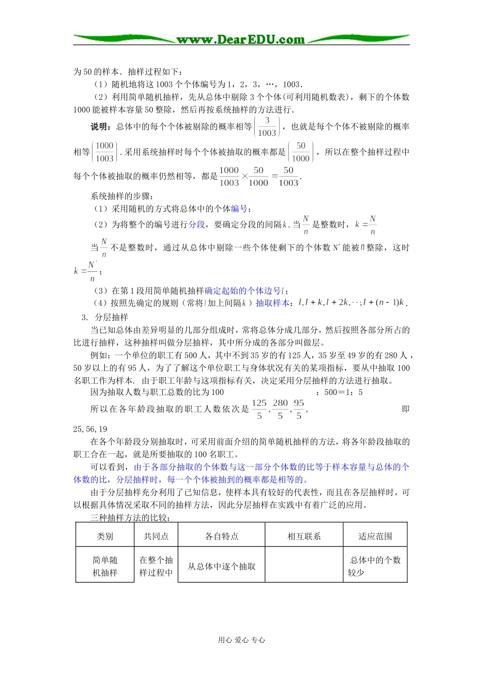 高三数学抽样方法、正态分布与线性回归知识精讲_第3页
