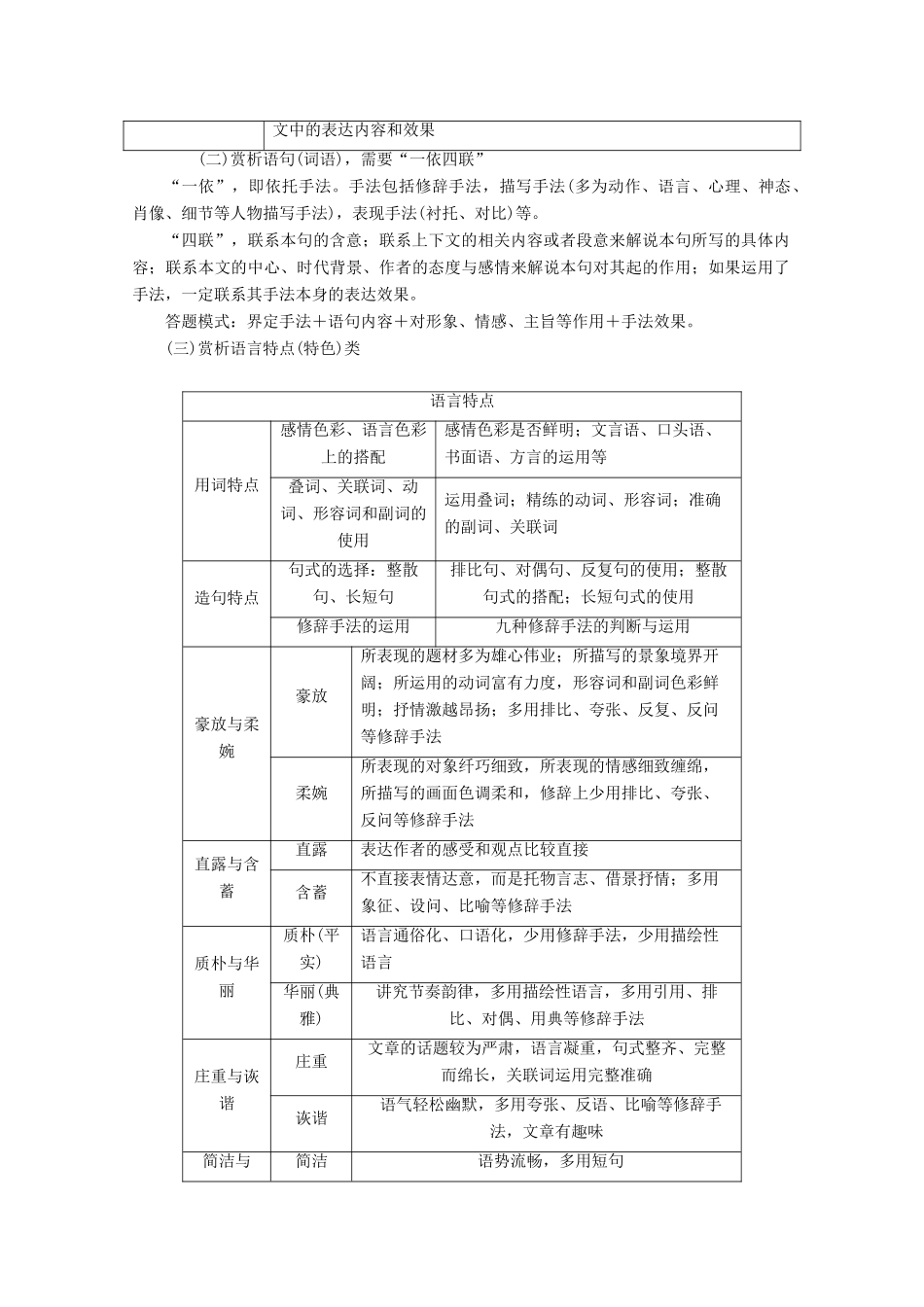 （京津鲁琼版）高考语文二轮复习 专题四 针对提升三 换位思考定情感依题而定明角度——五彩缤纷的语言，情感角度界定难教案-人教版高三全册语文教案_第3页