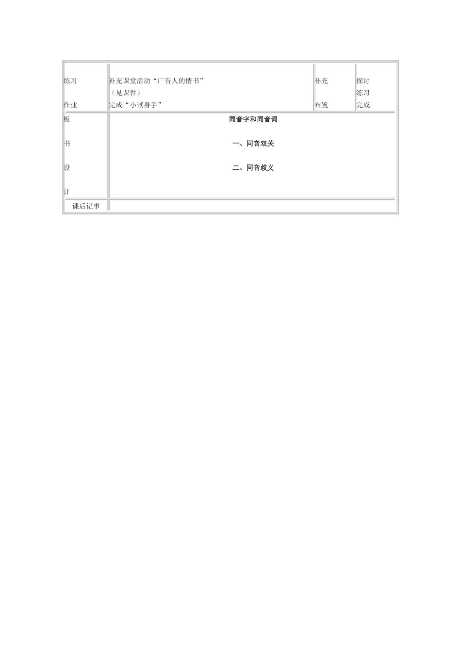 高中语文《耳听为虚-同音字和同音词》教案 人教版选修《语言文字应用》_第3页
