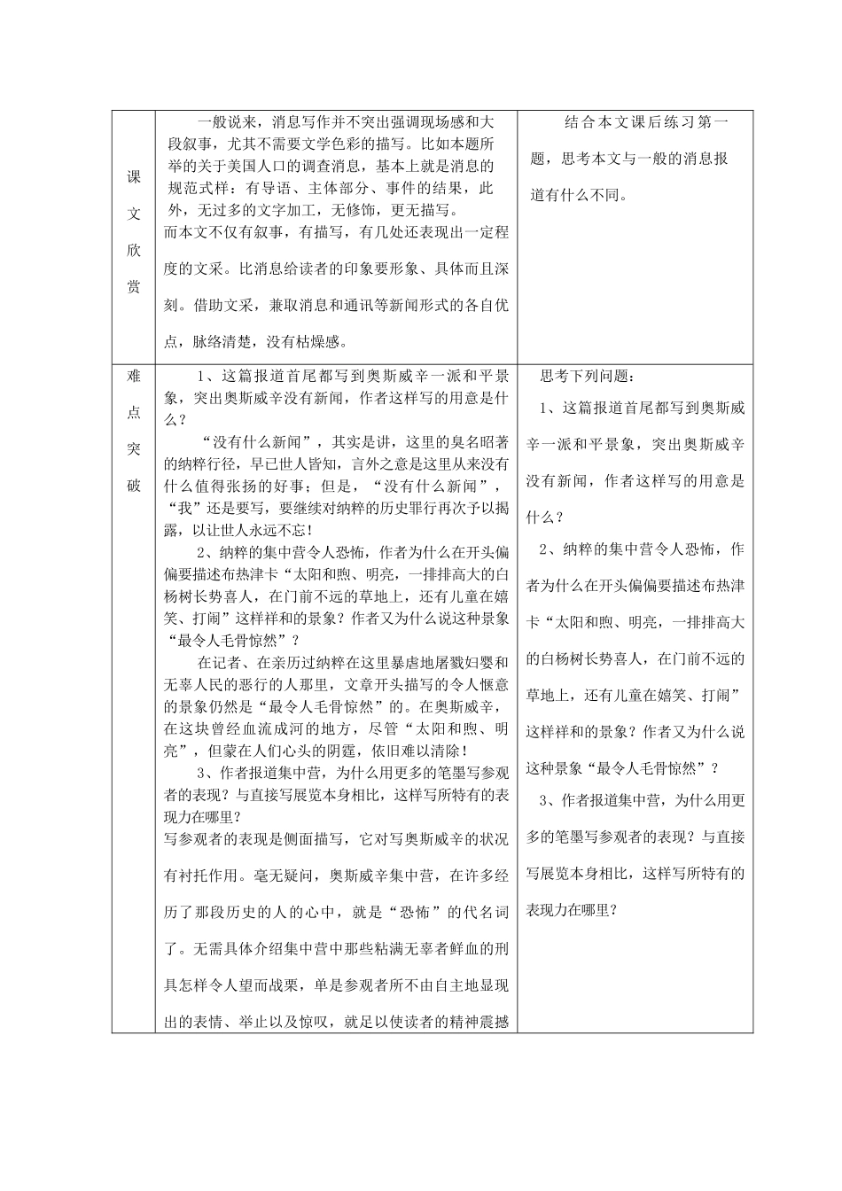 高中语文《短新闻两篇》教案3 新人教版必修1_第2页