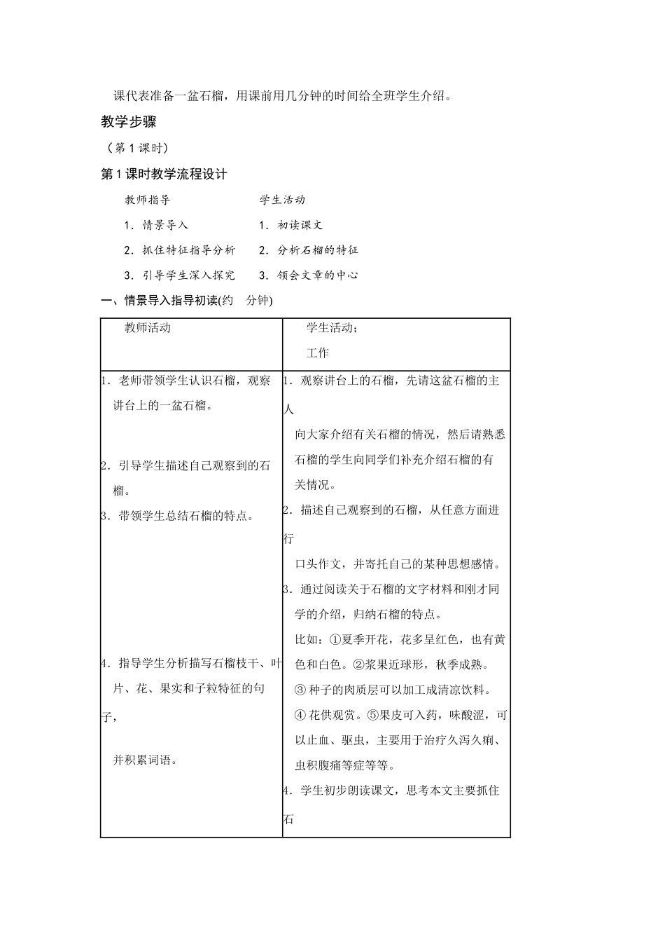 高中语文《石榴》教案3 新人教版选修外国诗歌散文欣赏_第2页