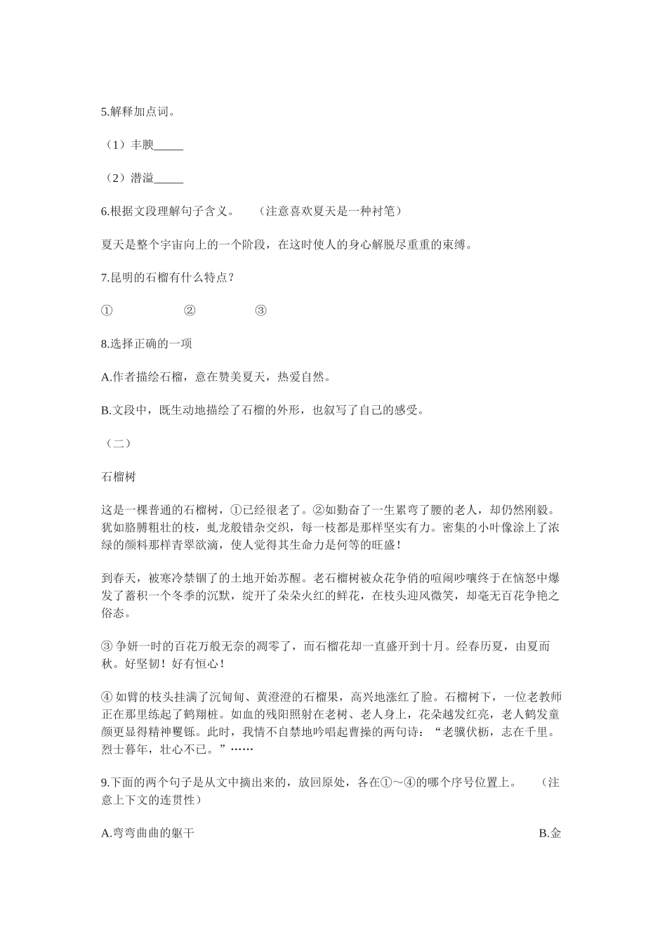 高中语文《漫游者的夜歌》教案1 新人教版选修外国诗歌散文欣赏_第2页