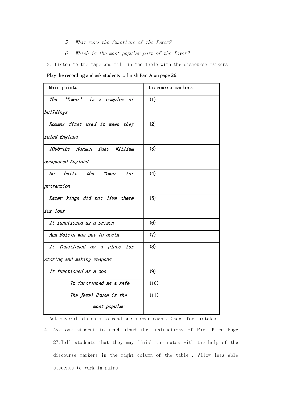 高中英语 Unit2 Witnessing time-Task精品教案 牛津译林版选修9_第3页