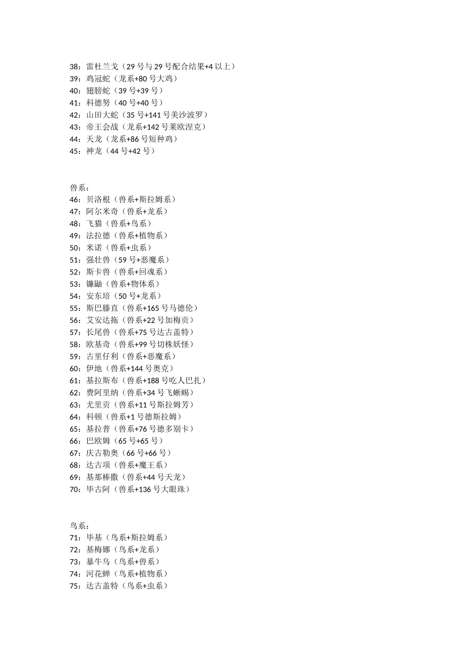 勇者斗恶龙怪物篇合成表_第2页