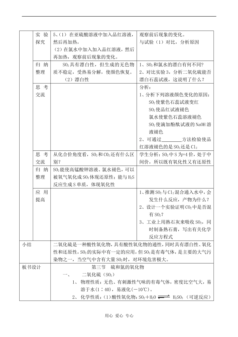 高中化学硫和氮的氧化物 1新人教版必修一_第3页