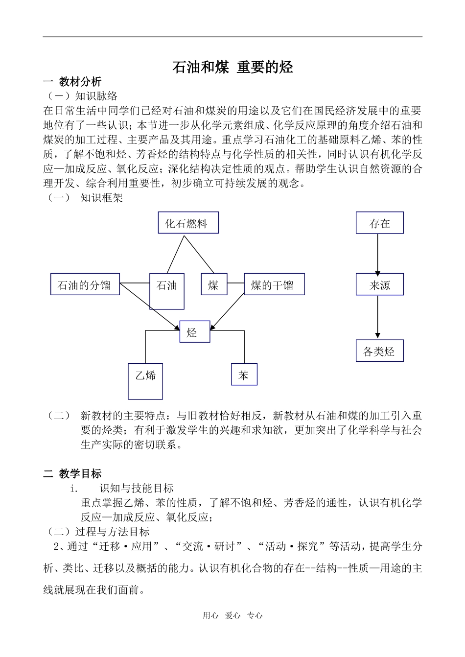 高中化学石油和煤 重要的烃鲁科版必修2_第1页