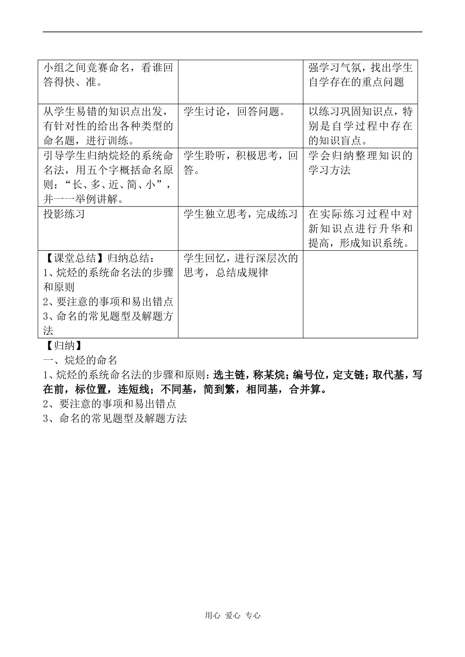 高中化学有机化合物的命名 第1课时新人教版选修五_第2页
