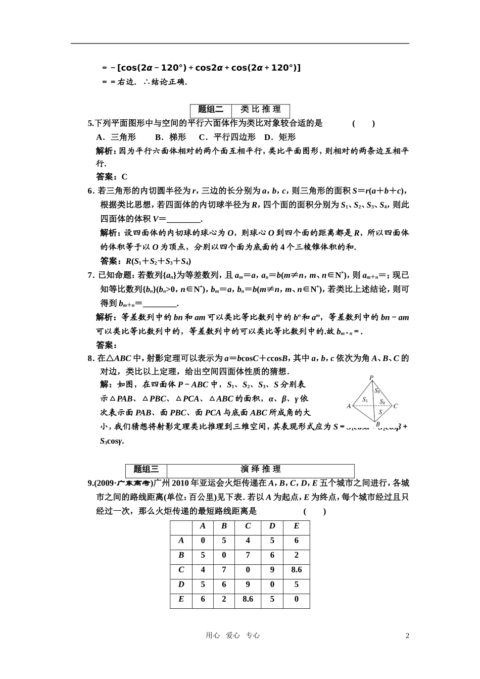 高三数学 第六章__第五节_合情推理与演绎推理归纳推理_第2页