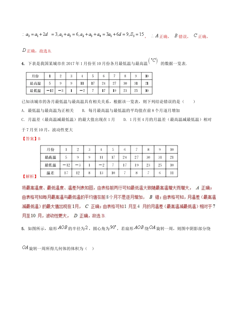 高三数学 模拟试题精选精析（第02期）专题6-人教版高三全册数学试题_第2页