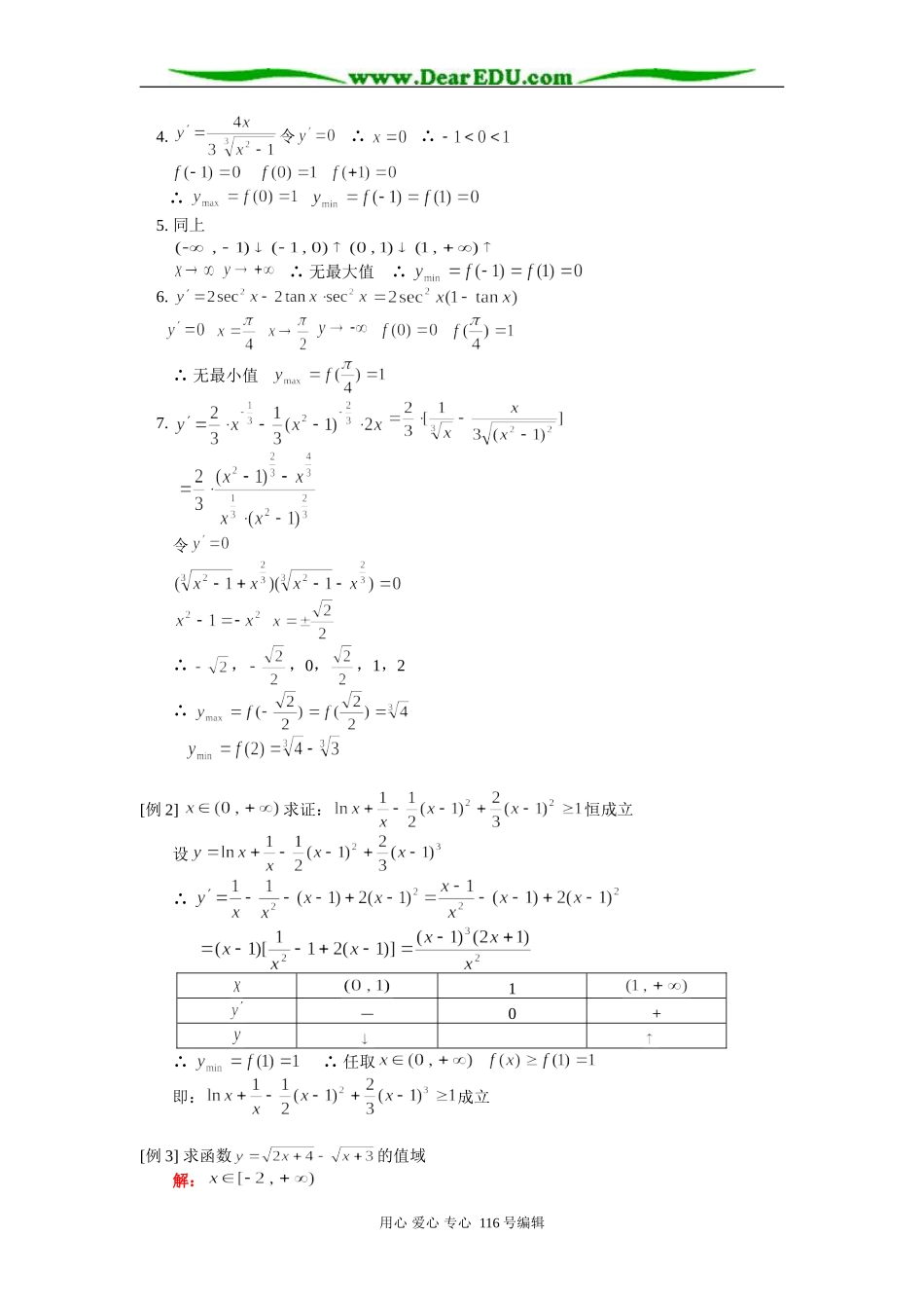 高三数学 最值 知识精讲 人教版_第2页