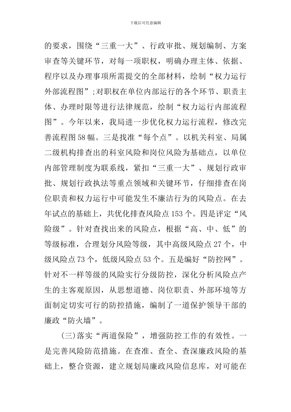 2024年廉洁方面工作总结_第3页