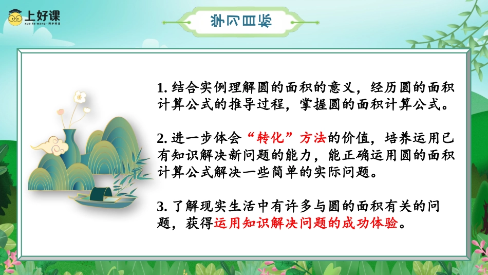 第五单元_第05课时_圆的面积（一）（教学课件_第2页