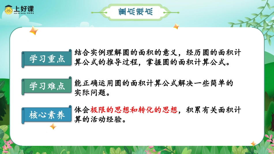 第五单元_第05课时_圆的面积（一）（教学课件_第3页