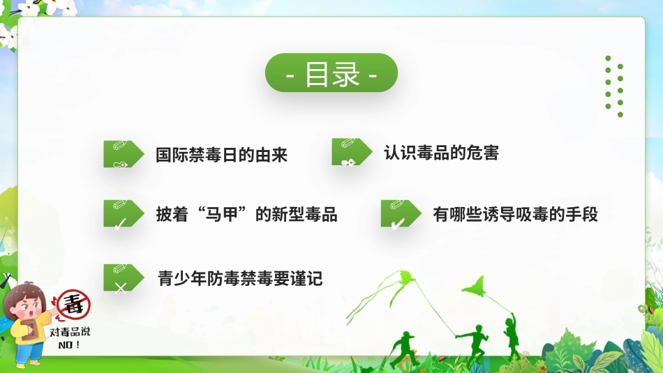 国际禁毒日宣传主题班会_第2页