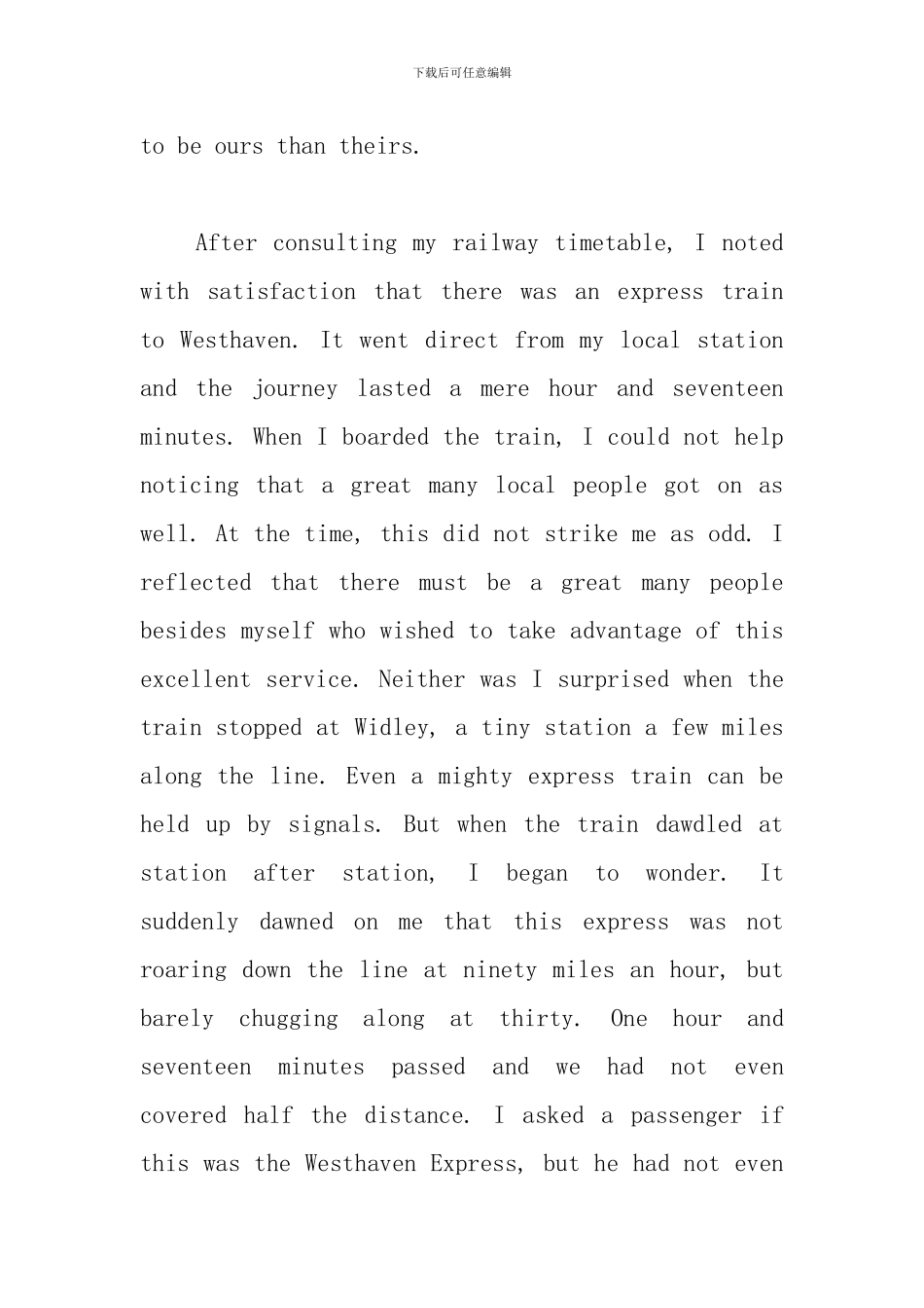 新概念英语第3册Lesson37-39课文翻译及词汇_第2页