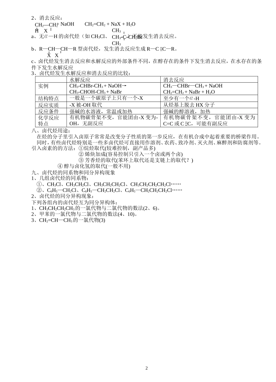 46溴乙烷 卤代烃_第2页