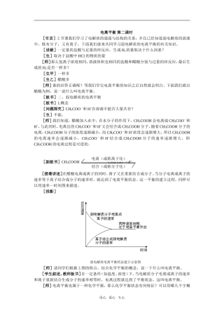 2教案(电离平衡第2课时)