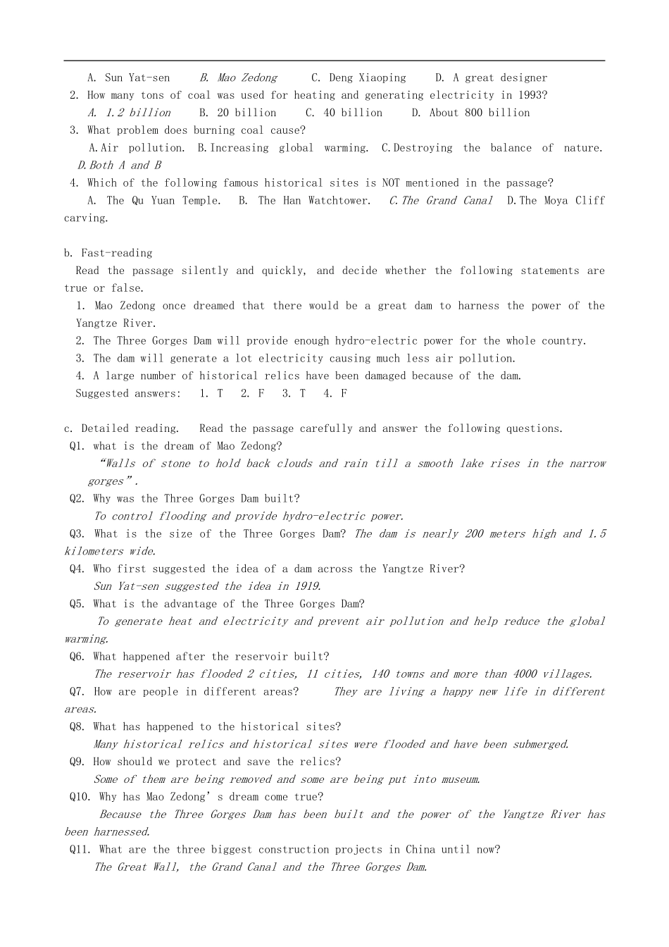 2014年高中历史 Module 6 old and new教案 外研版必修3_第3页