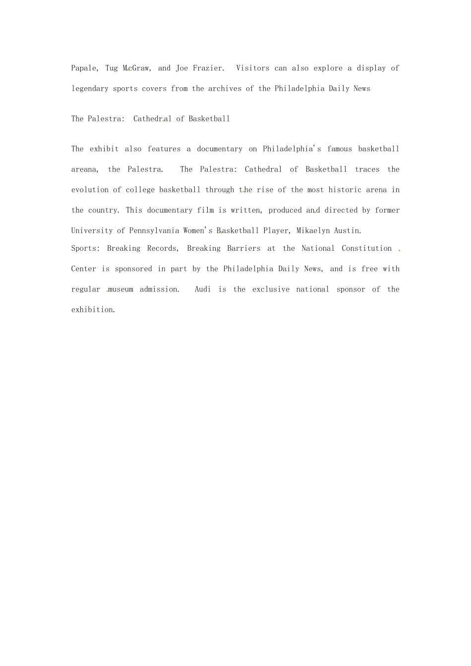 2014年秋高中英语 Module 5 The Great Sports Personality Sports Breaking Records, Breaking Barriers训练 外研版必修5_第2页