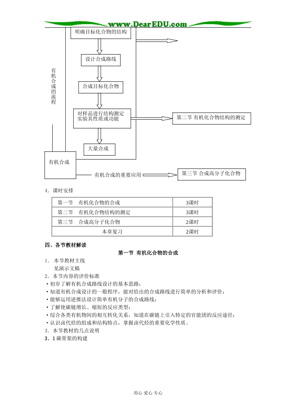 鲁科版《有机化学基础》第三章 教材分析_第3页