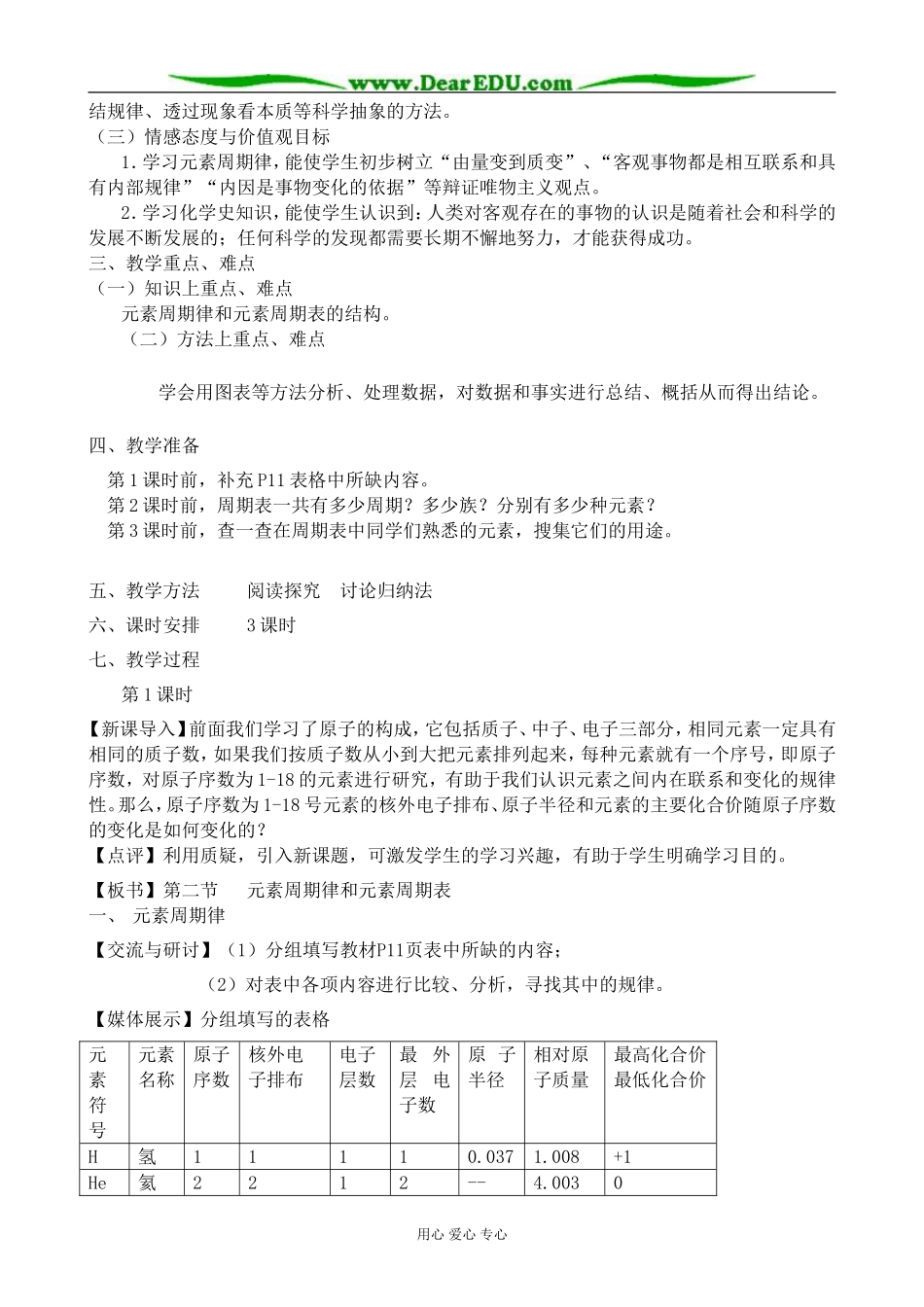 鲁科版高中化学必修2元素周期律和元素周期表(1)_第2页