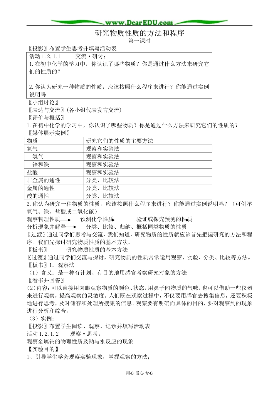 鲁科版高中化学必修1研究物质性质的方法和程序(4)_第1页