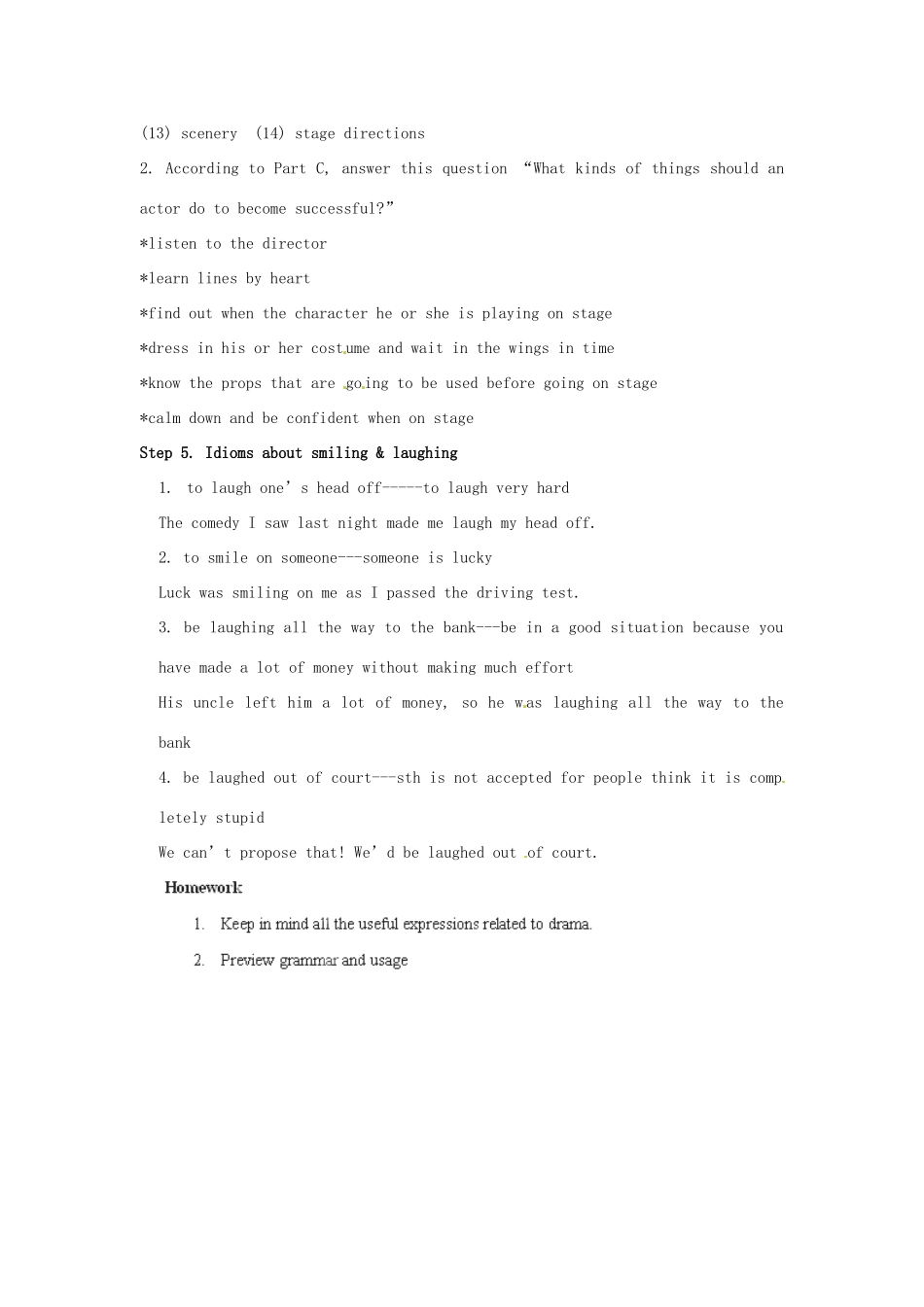 江苏省海头高级中学高中英语 unit1 word power教案 新人教版选修6_第2页