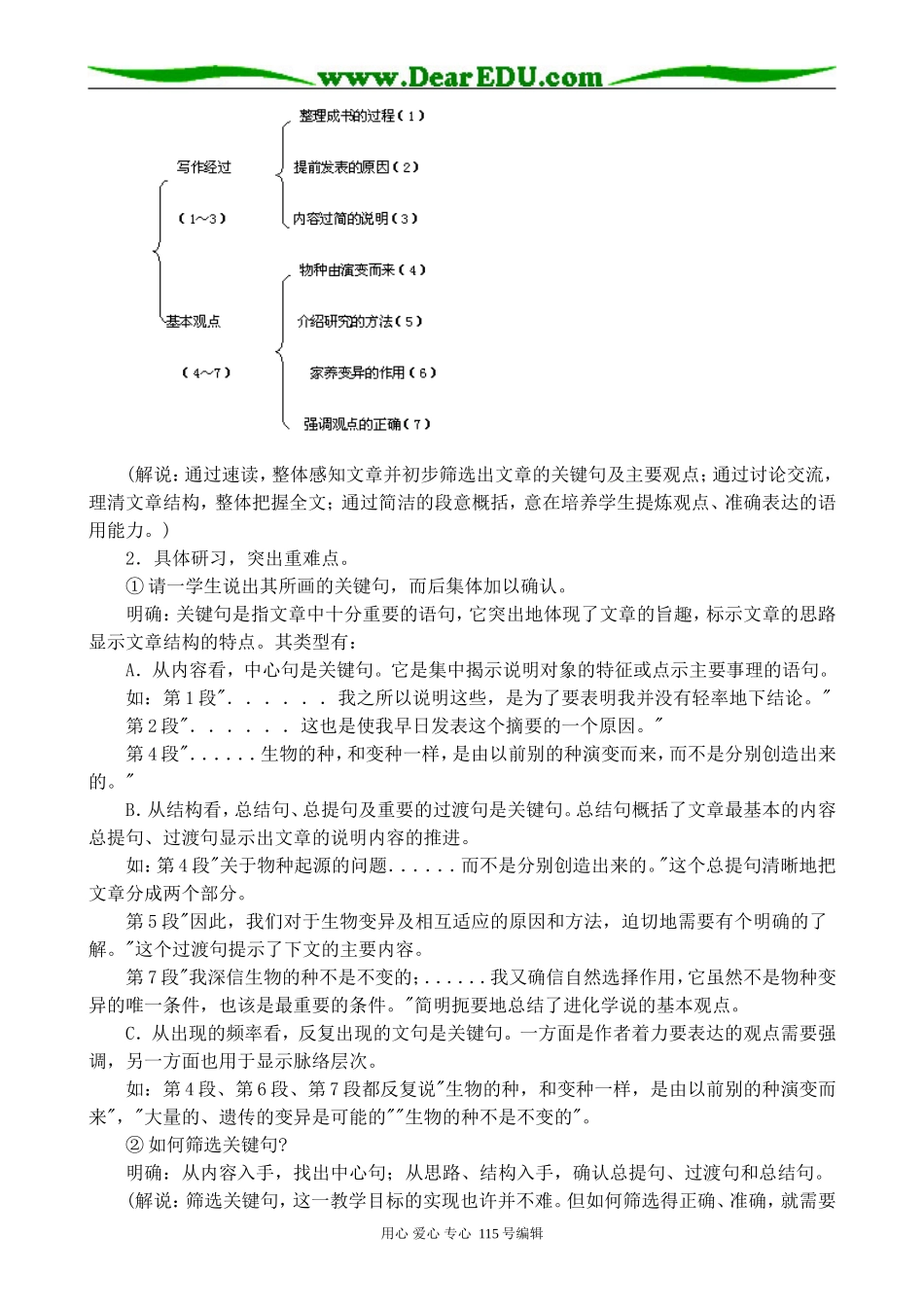 沪教版高中语文第五册《物种起源》 导言1_第2页