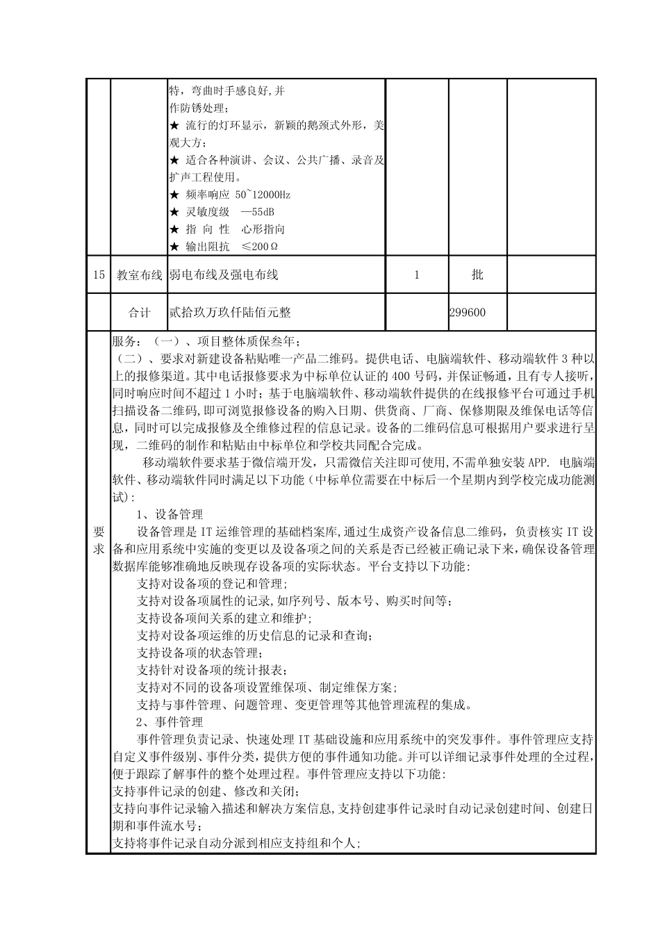 中学学生计算机教室机房设备清单 _第3页