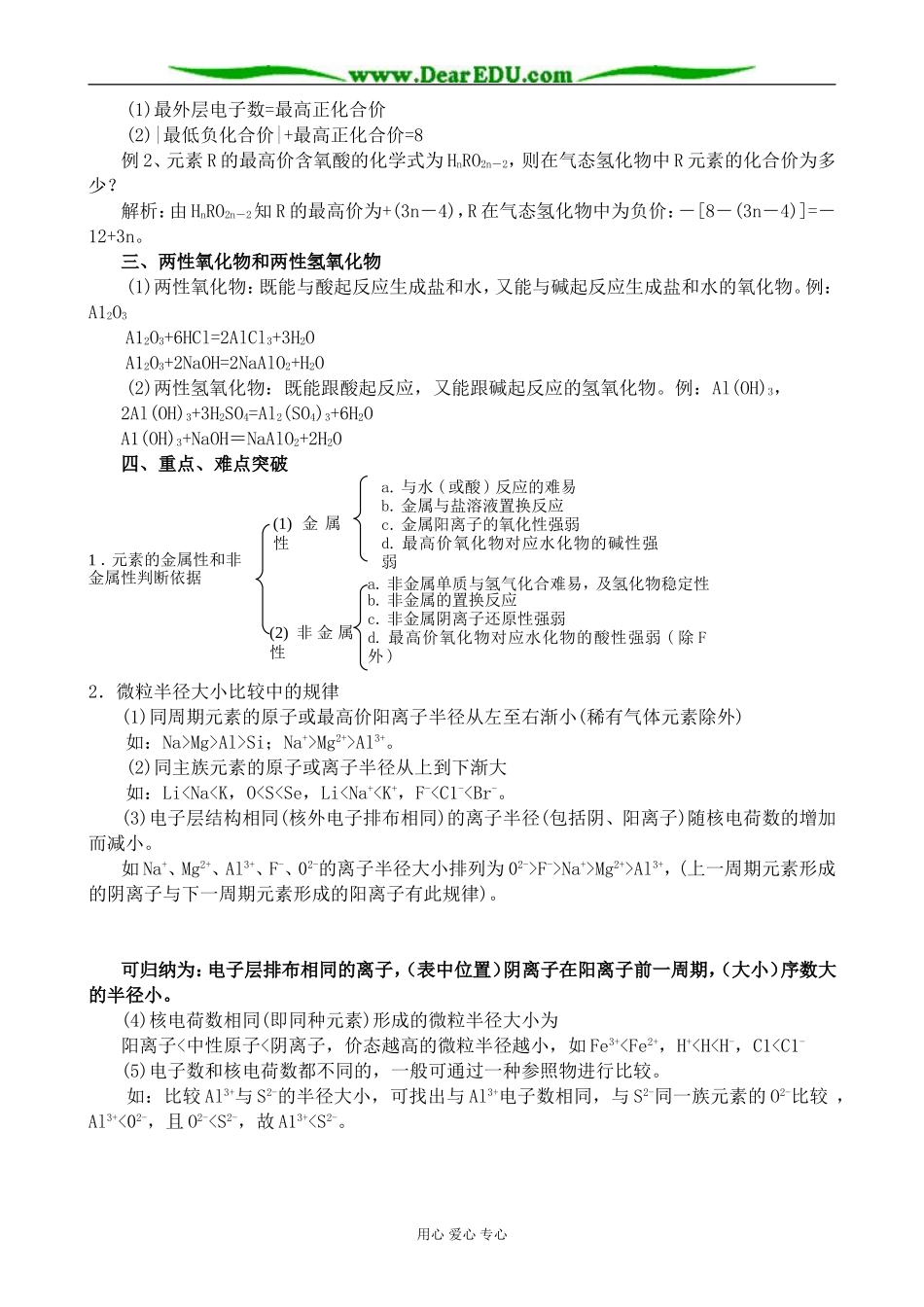 人教版高中化学第一册必修元素周期律_第2页
