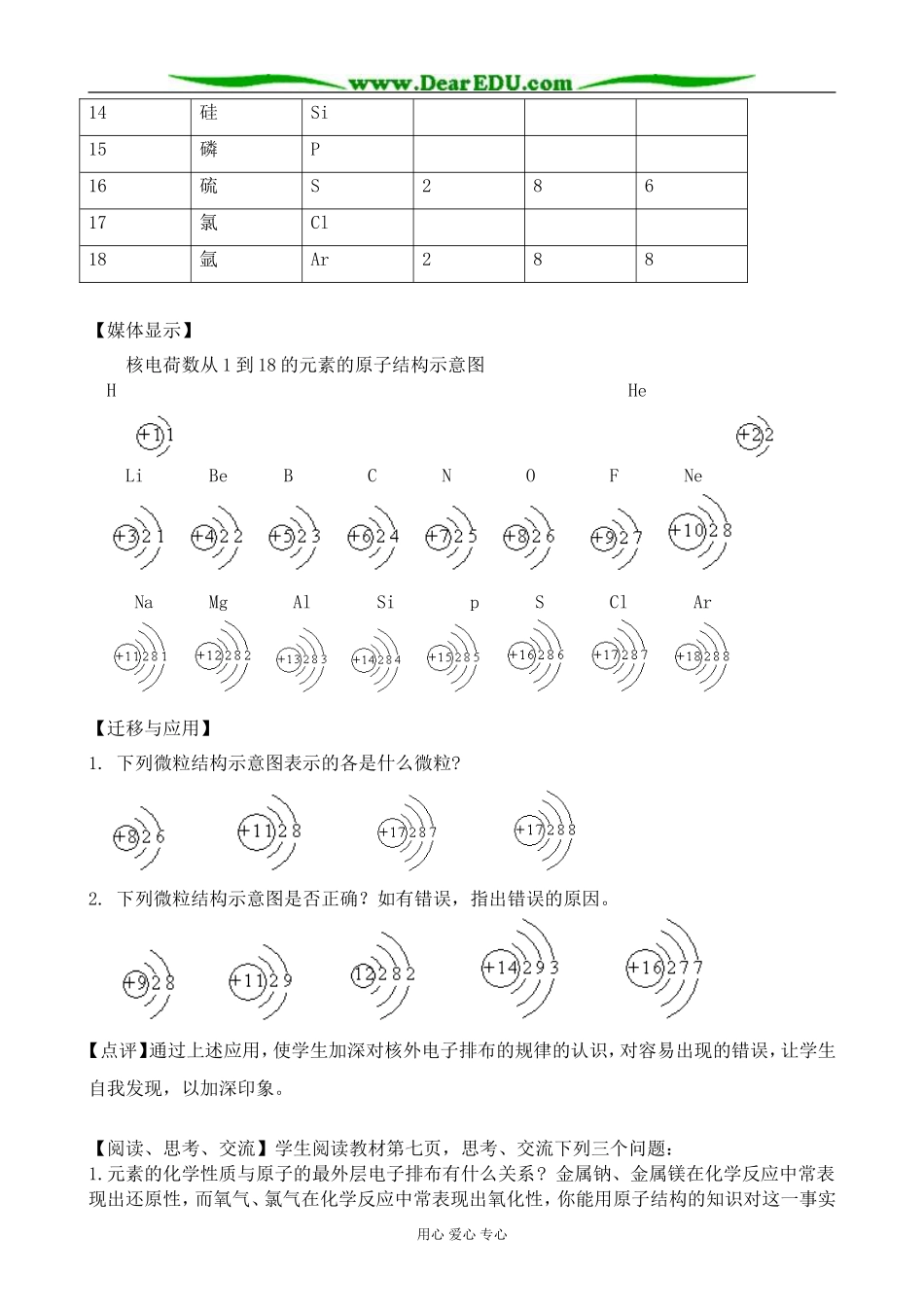 鲁科版高中化学必修2原子结构(2)_第3页