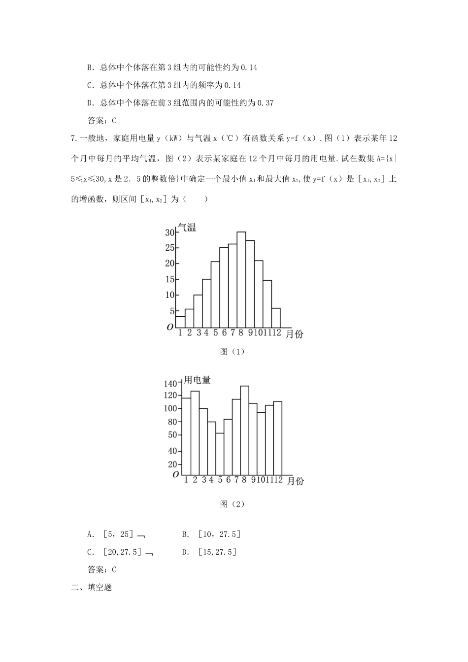 高中数学 第2章 统计 2.2 总体分布的估计 2.2.2 频率分布直方图与折线图自我检测 苏教版必修3-苏教版高一必修3数学试题_第2页