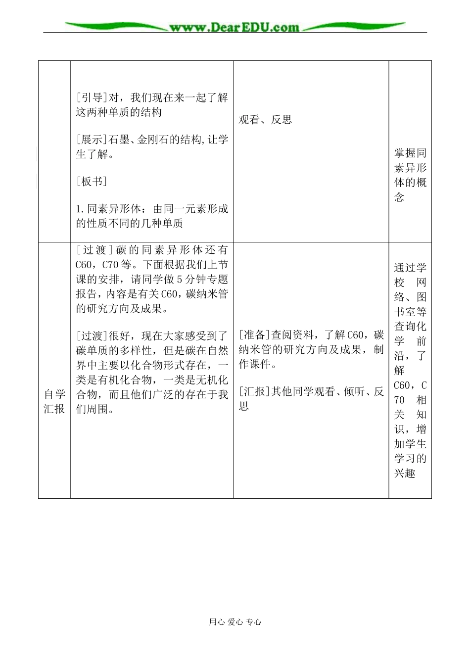 鲁科版必修1高中化学碳的多样性教案_第3页