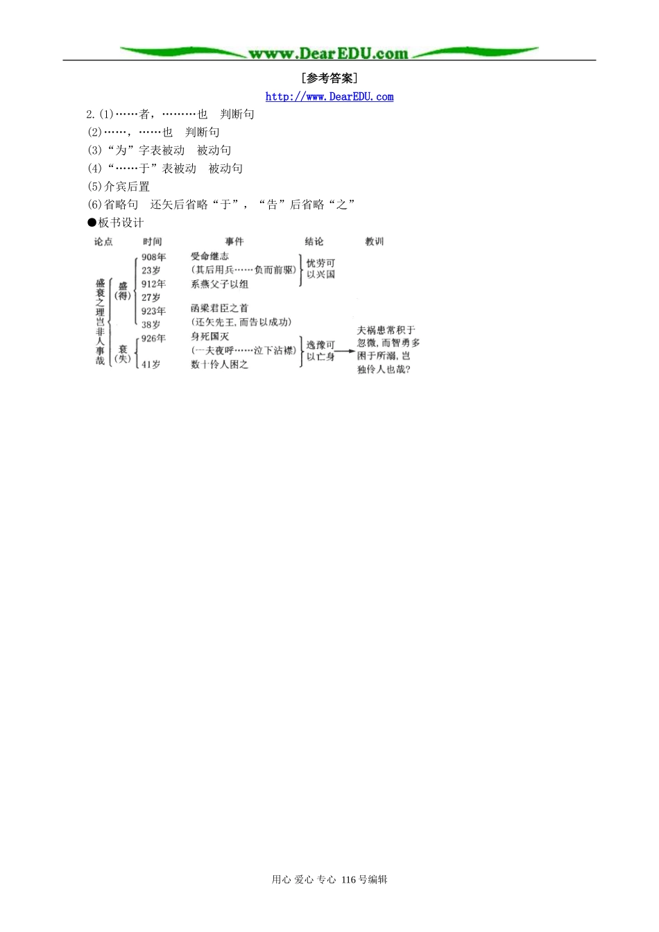 高中语文伶官传序教案 人教版_第3页