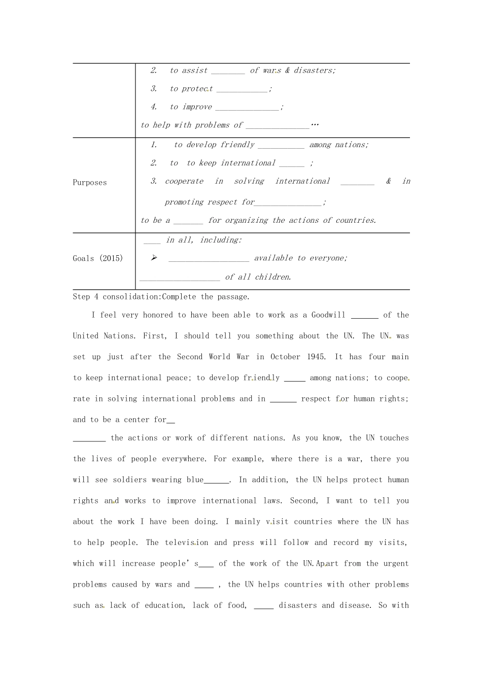 江苏省海头高级中学高中英语 unit4 Reading(1)教案 新人教版选修6_第3页