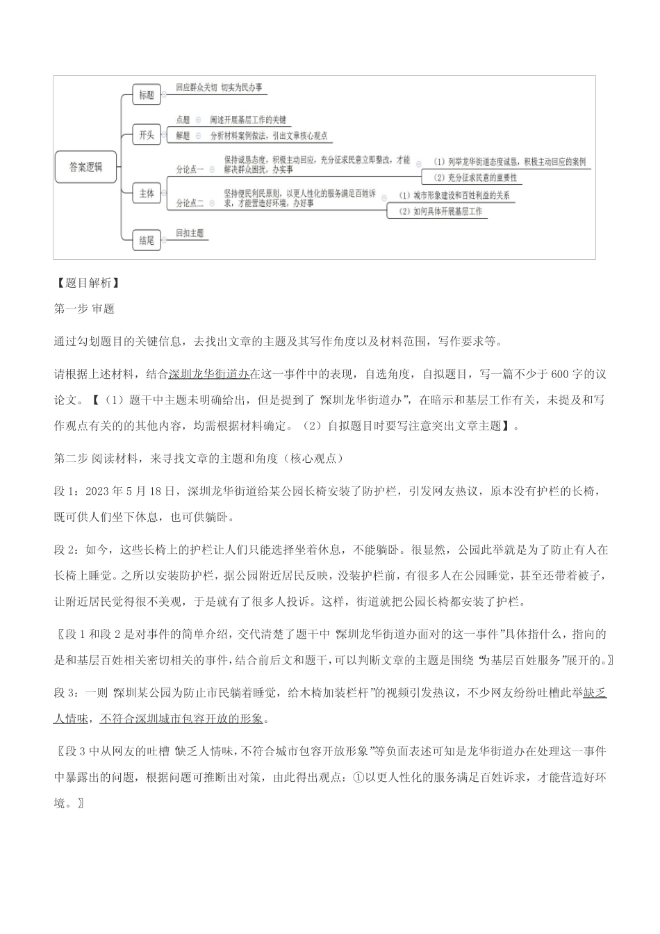 事业单位工作人员《综合知识和能力素质》(主观题) _第3页