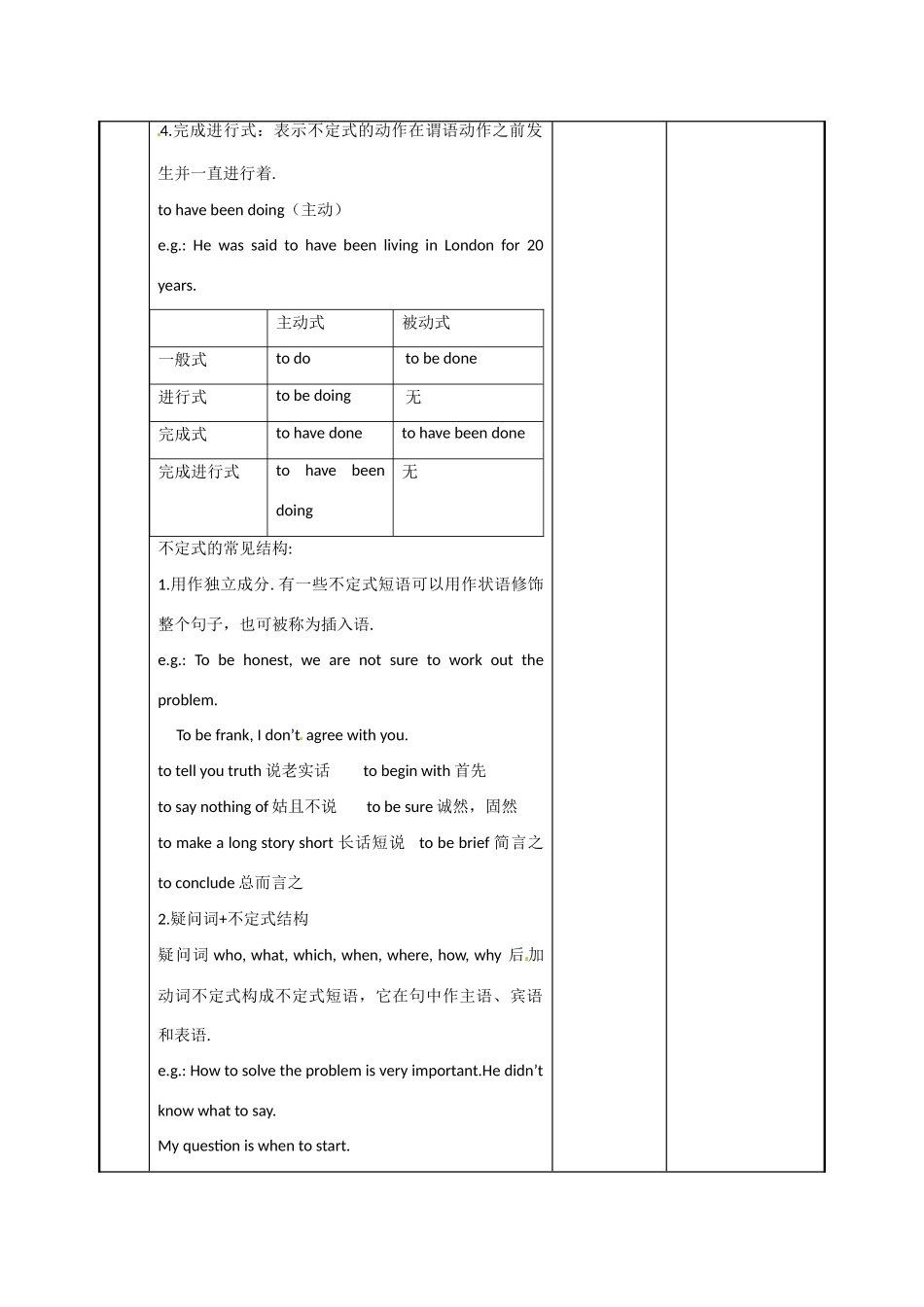 江苏省新沂市第二中学高中英语《Unit 1 Grammar and usage(2)》教案 新人教版必修5_第2页