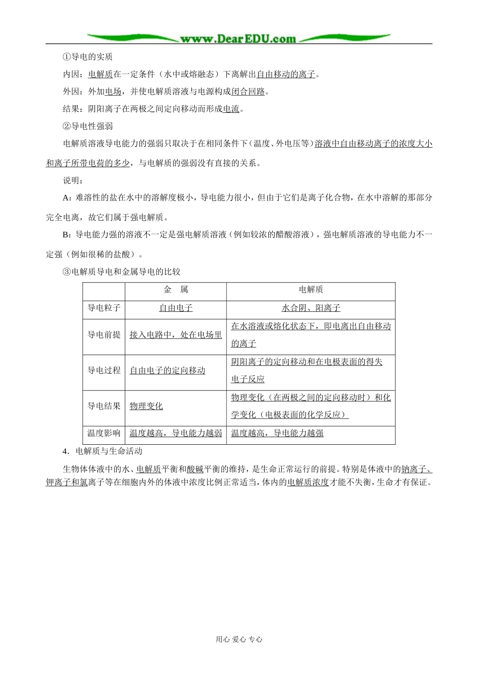 鲁科版高中化学必修1电解质 (电解质及其电离)_第3页
