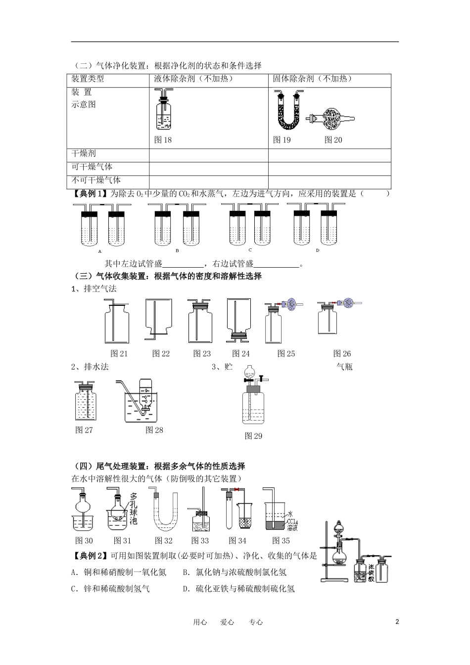 江苏省淮安中学高三化学二轮复习 专题9 物质制备教案_第2页