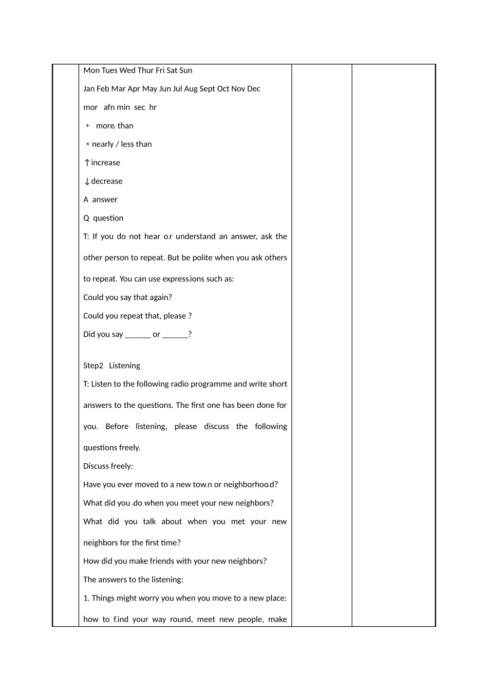 江苏省新沂市第二中学高中英语《Unit 1 Task (1)》教案 新人教版必修5_第2页