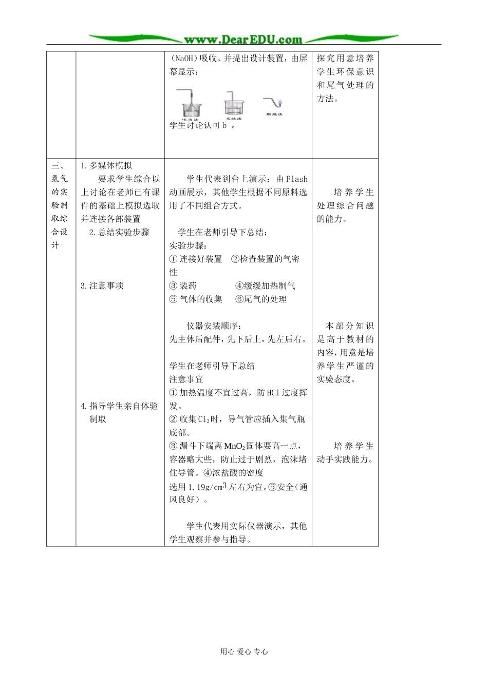 苏教版高中化学必修1氯气的生产原理 第2课时_第3页