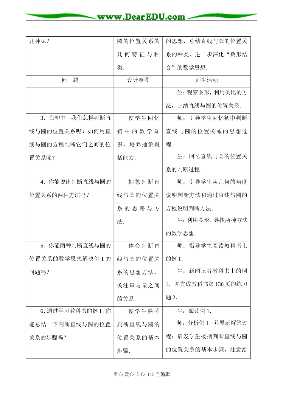 高一数学必修２ 圆与圆的位置关系2_第2页