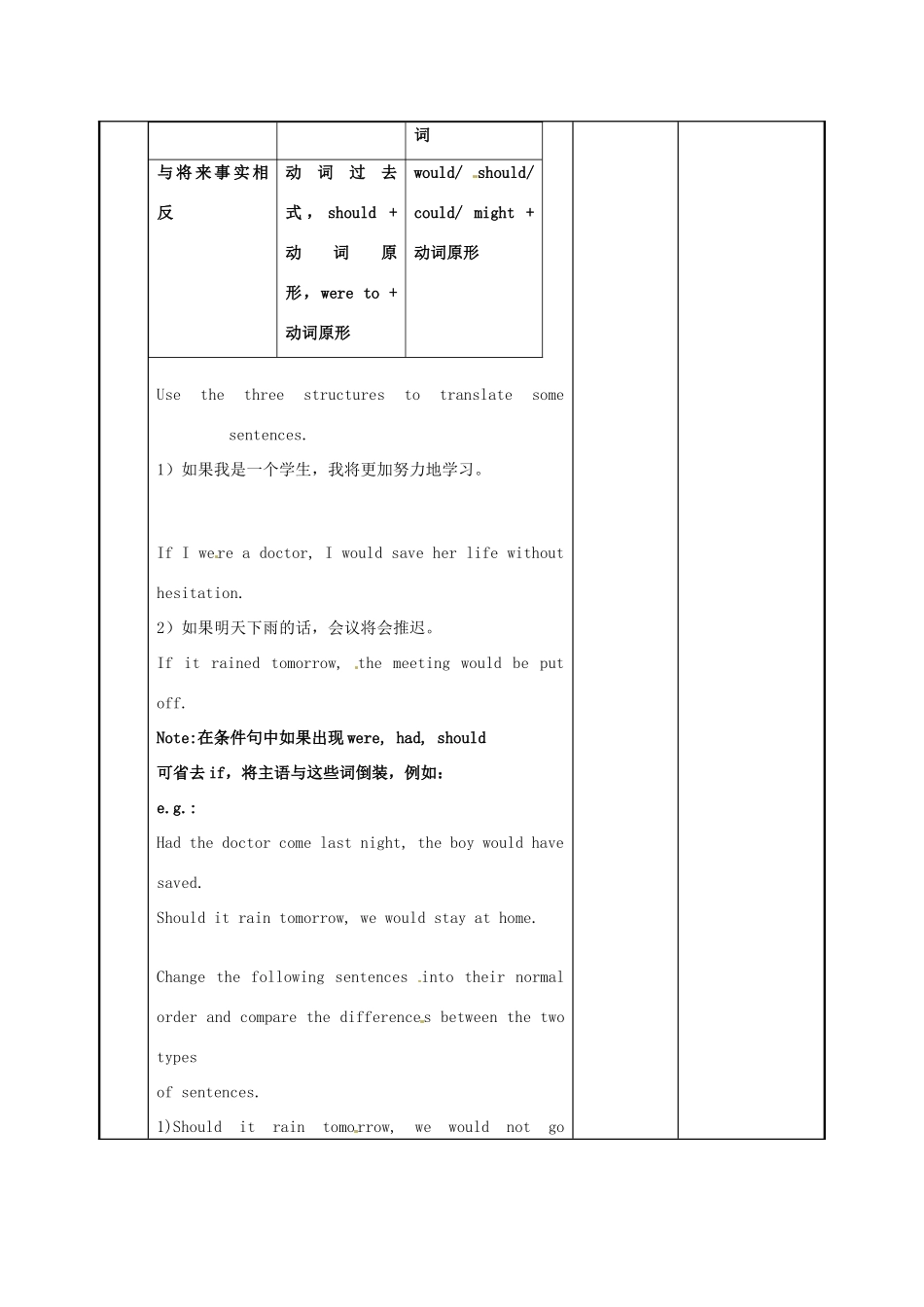 江苏省新沂市第二中学高中英语《Unit 3 Grammar and usage(1)》教案 新人教版选修6_第2页